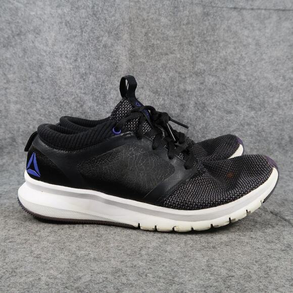 Reebok Shoes - Reebok Shoes Womens 8.5 Athletic Trainers Running Sport Sneakers Black Lace Up